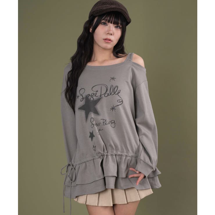 ワンショルダースタープルオーバー | WEGO【WOMEN】 | 詳細画像14 