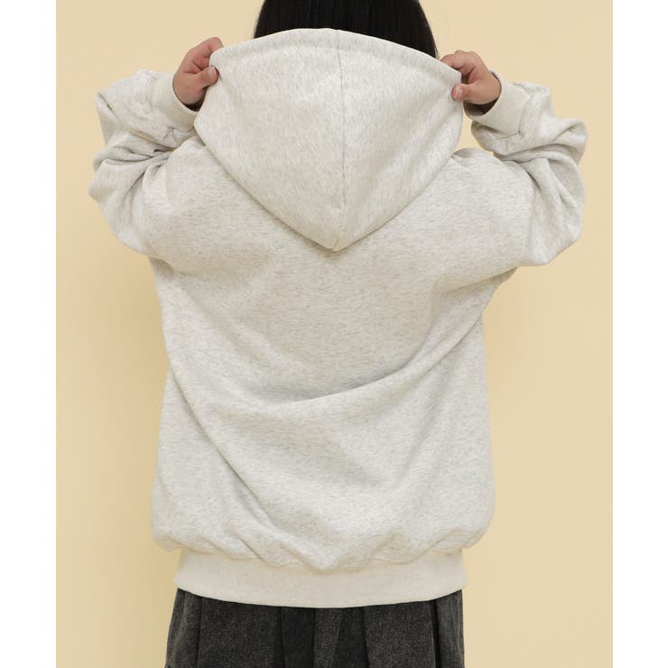 ユニフォームロゴZIPパーカー | WEGO【WOMEN】 | 詳細画像8 