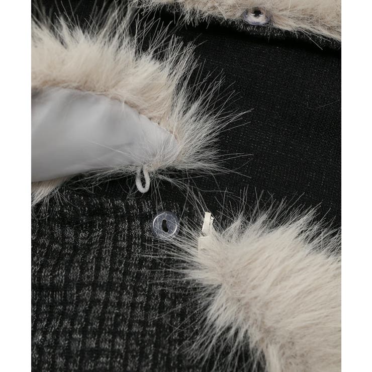 ファーデザインジップニット | WEGO【WOMEN】 | 詳細画像17 