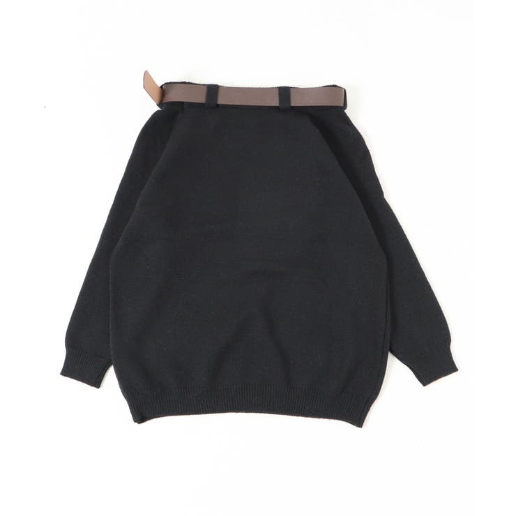 ベルトオフショルロゴニット | WEGO【WOMEN】 | 詳細画像2 