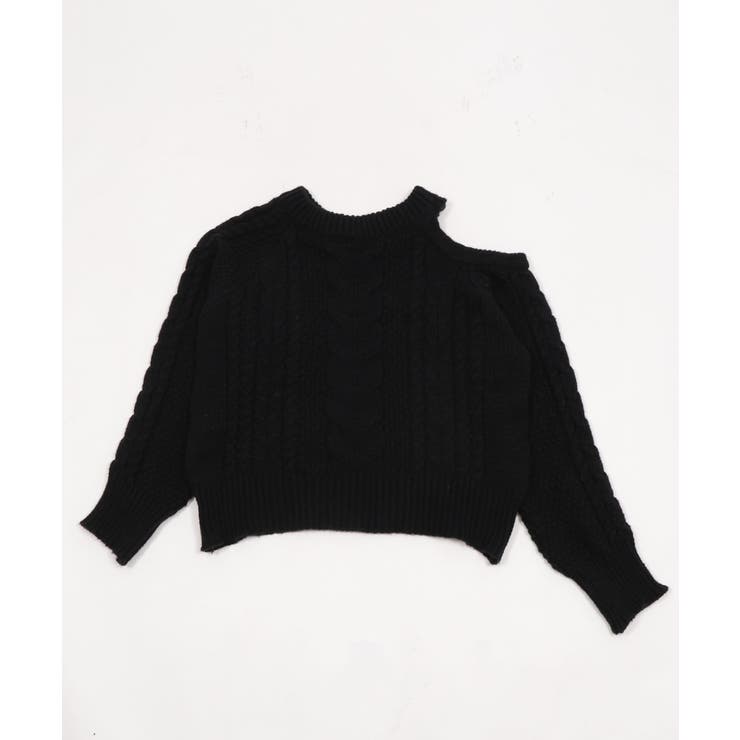 ショルダーケーブルニット | WEGO【WOMEN】 | 詳細画像23 