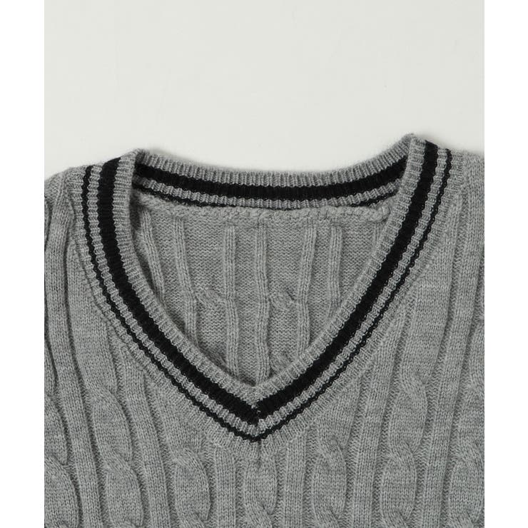 マフラー付きチルデンニット | WEGO【WOMEN】 | 詳細画像3 