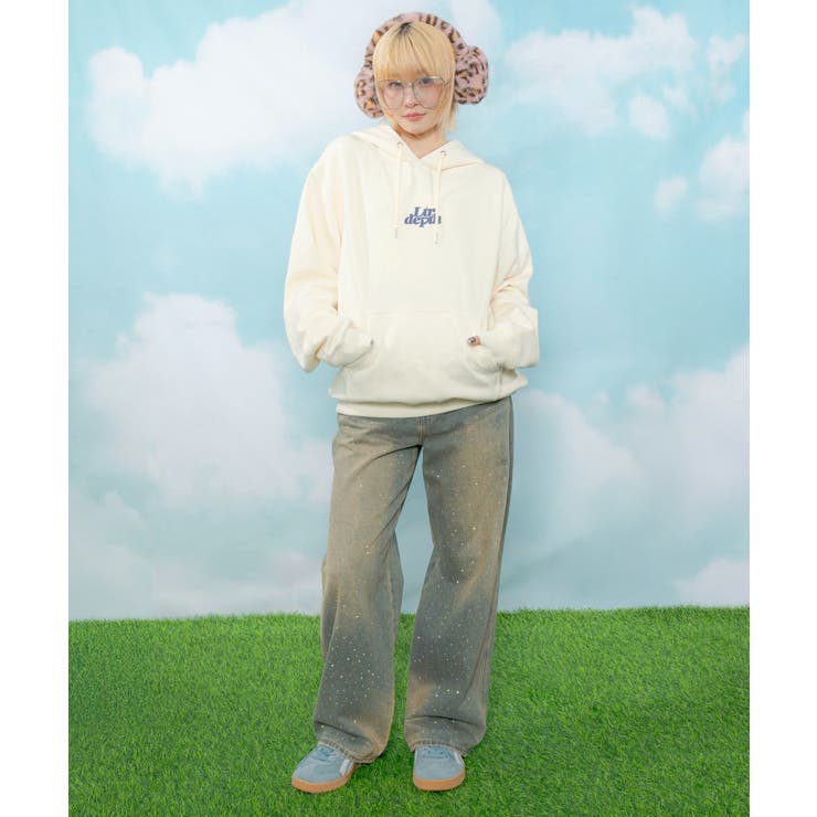 ハートモチーフプルパーカー | WEGO【MEN】 | 詳細画像13 