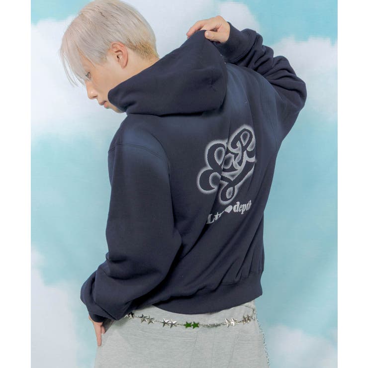 ハートモチーフプルパーカー | WEGO【MEN】 | 詳細画像14 