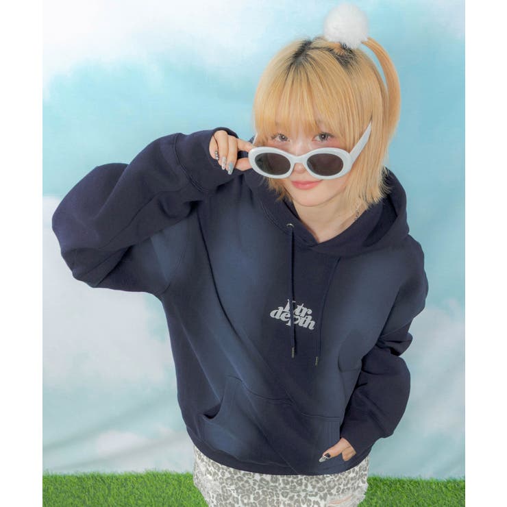 ハートモチーフプルパーカー | WEGO【MEN】 | 詳細画像20 