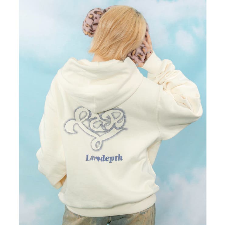 ハートモチーフプルパーカー | WEGO【MEN】 | 詳細画像29 