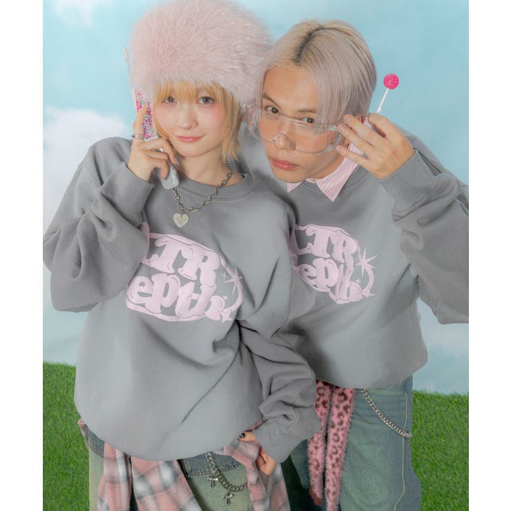 グレーその他 | サークルロゴプルオーバー | WEGO【MEN】