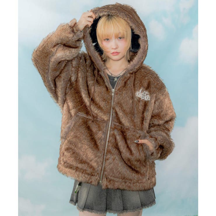 ファーフードロゴブルゾン | WEGO【MEN】 | 詳細画像20 