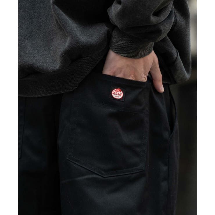 別注RED KAPタックワイドチノパンツ | WEGO【MEN】 | 詳細画像7 