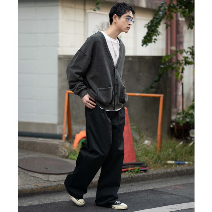 別注RED KAPタックワイドチノパンツ | WEGO【MEN】 | 詳細画像25 