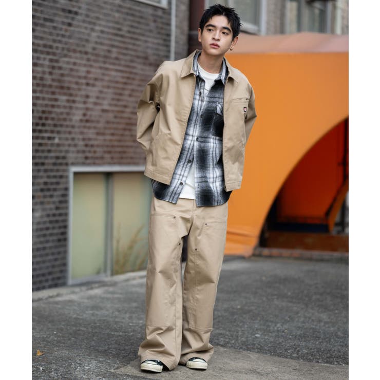 別注RED KAPダブルニーチノパンツ | WEGO【MEN】 | 詳細画像16 