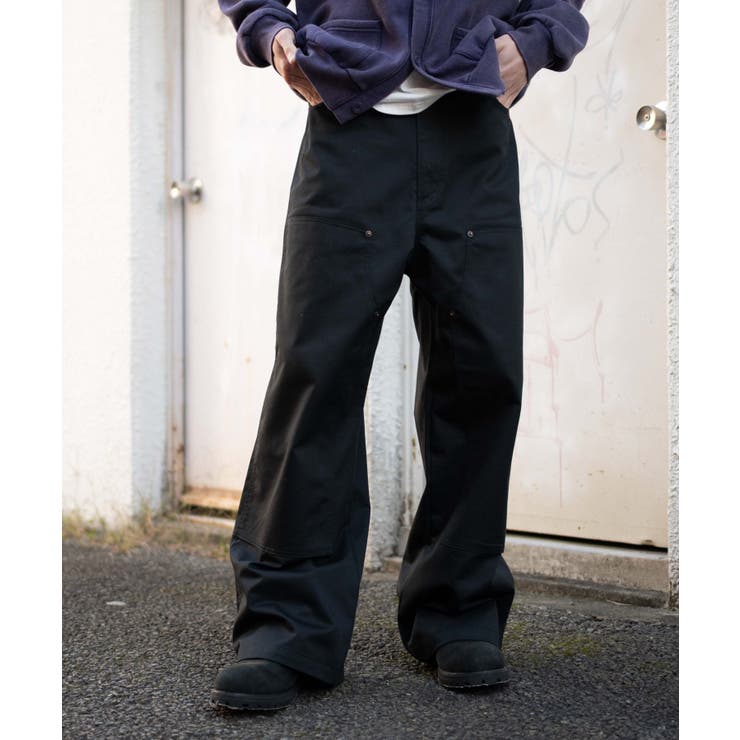 別注RED KAPダブルニーチノパンツ | WEGO【MEN】 | 詳細画像19 