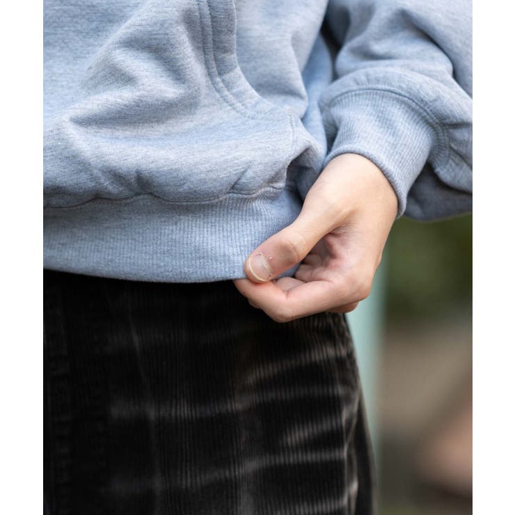 カレッジロゴボアパーカー | WEGO【MEN】 | 詳細画像9 