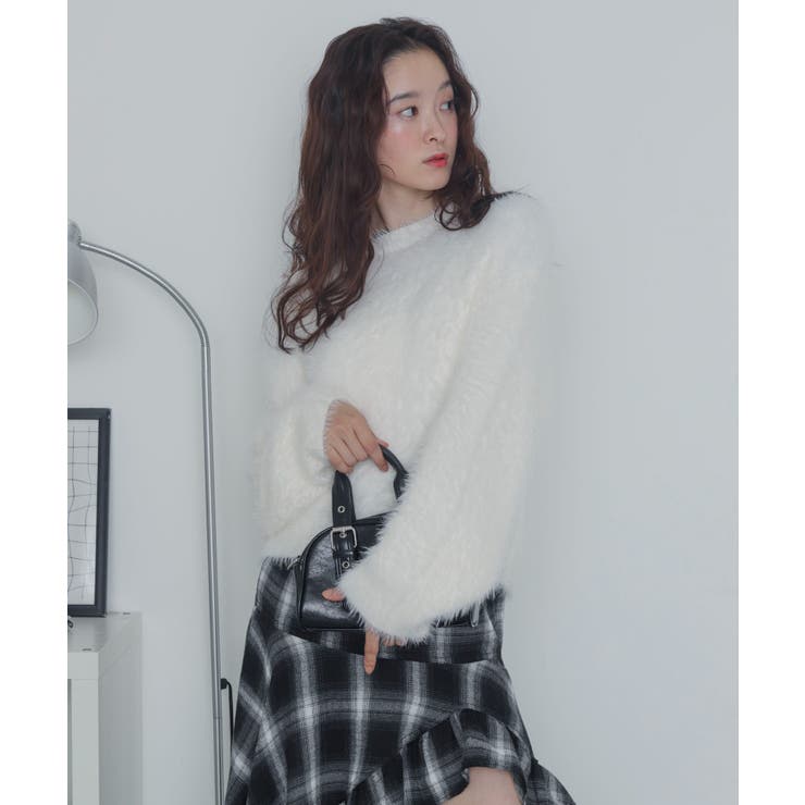 シャギーニットプルオーバー | WEGO【WOMEN】 | 詳細画像9 