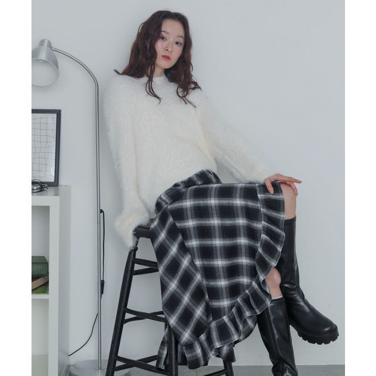 シャギーニットプルオーバー | WEGO【WOMEN】 | 詳細画像13 