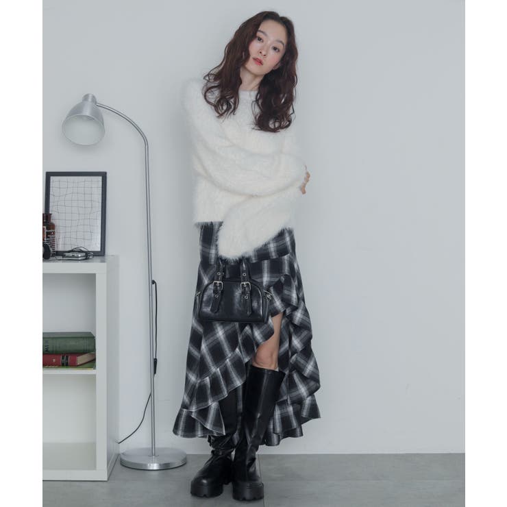 シャギーニットプルオーバー | WEGO【WOMEN】 | 詳細画像14 