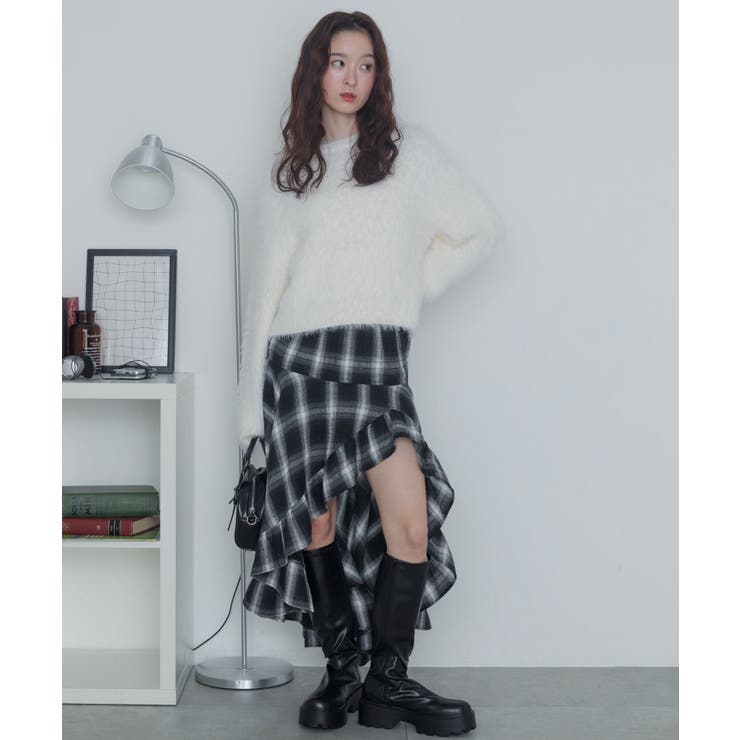 シャギーニットプルオーバー | WEGO【WOMEN】 | 詳細画像15 