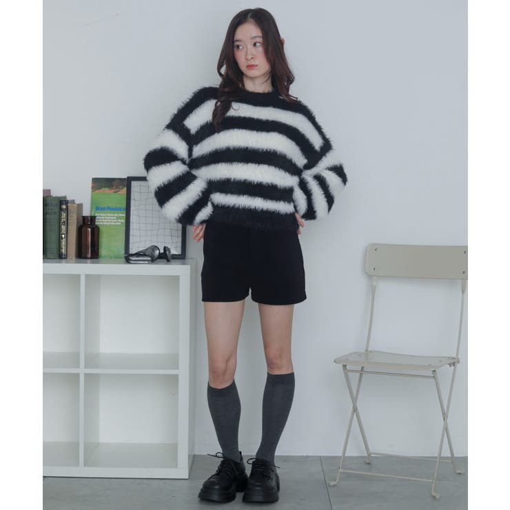 シャギーニットプルオーバー | WEGO【WOMEN】 | 詳細画像19 