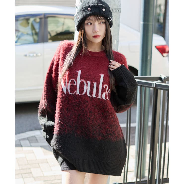 ファジーグラデーションプルオーバー | WEGO【MEN】 | 詳細画像1 