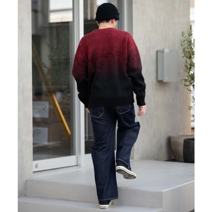 ファジーグラデーションプルオーバー | WEGO【MEN】 | 詳細画像15 