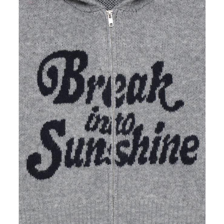 フラッフィーグラフィックジャガードニットZIPパーカー | WEGO【WOMEN】 | 詳細画像36 