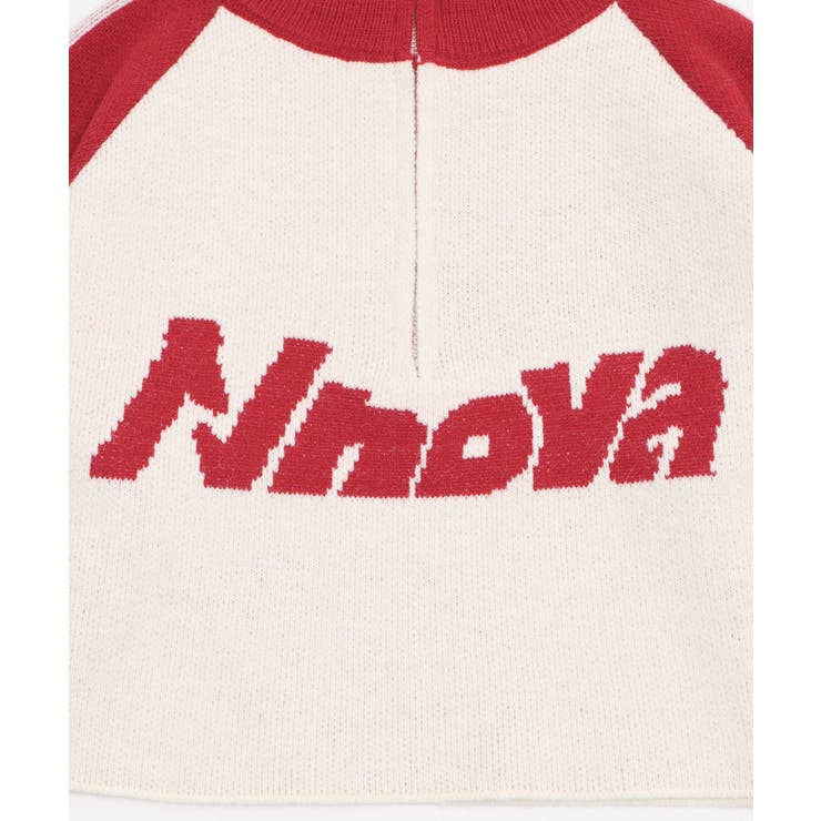 ハーフジップロゴラグランニットプルオーバー | WEGO【WOMEN】 | 詳細画像16 