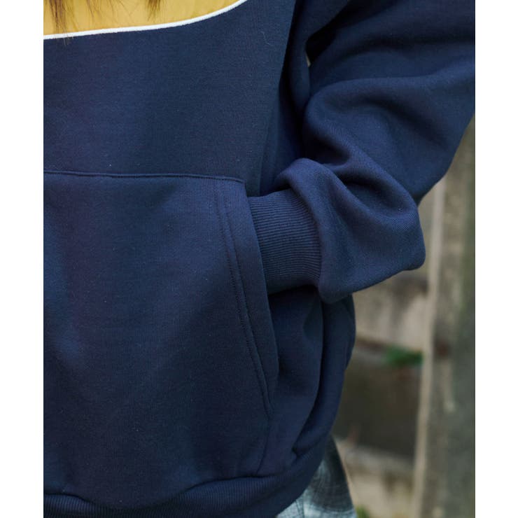 裏起毛グラフィックビッグプルパーカー | WEGO【WOMEN】 | 詳細画像6 