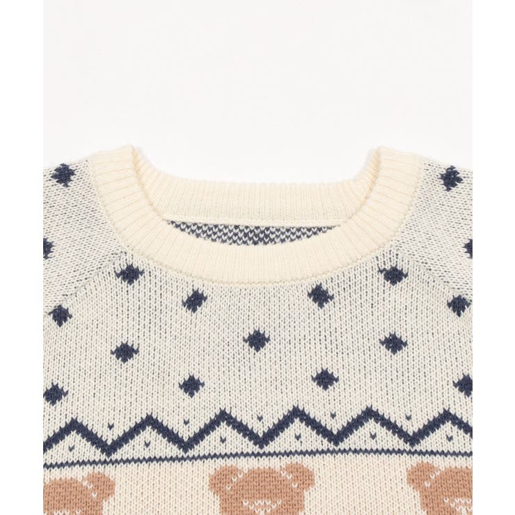 ノルディックベアニットプルーバー | WEGO【WOMEN】 | 詳細画像22 
