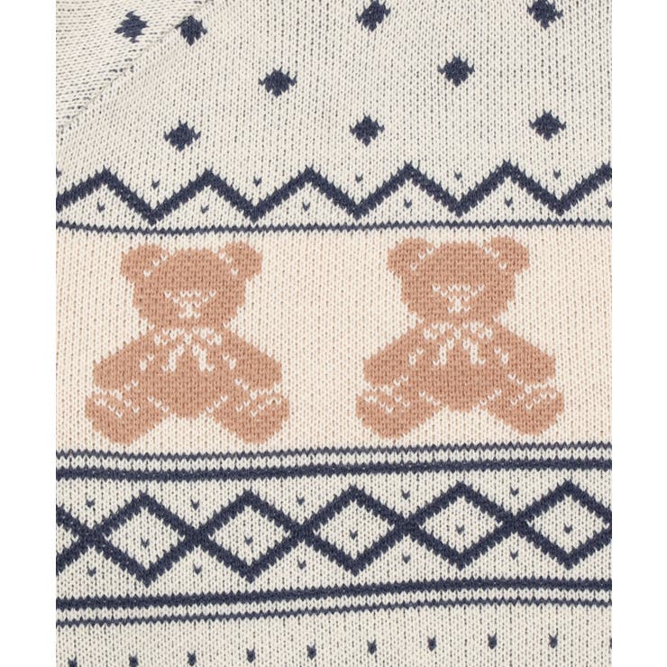 ノルディックベアニットプルーバー | WEGO【WOMEN】 | 詳細画像23 