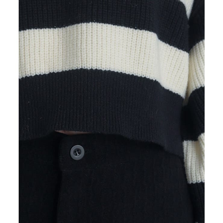 ハーフジップニットプルオーバー | WEGO【WOMEN】 | 詳細画像6 