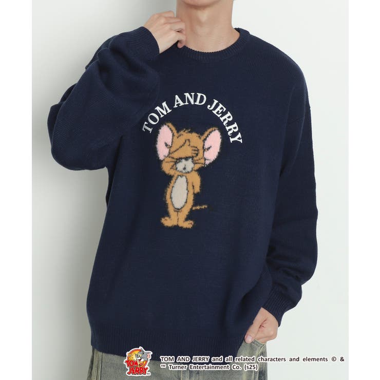 JERRY シャギージャガードニット | WEGO【MEN】 | 詳細画像1 