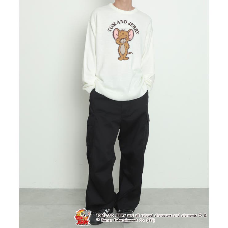 JERRY シャギージャガードニット | WEGO【MEN】 | 詳細画像2 