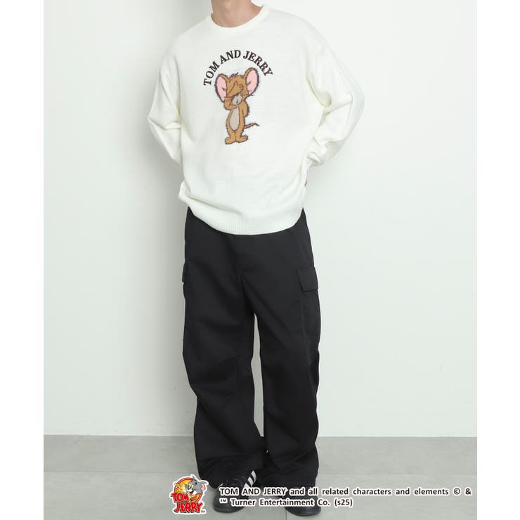 JERRY シャギージャガードニット | WEGO【MEN】 | 詳細画像11 