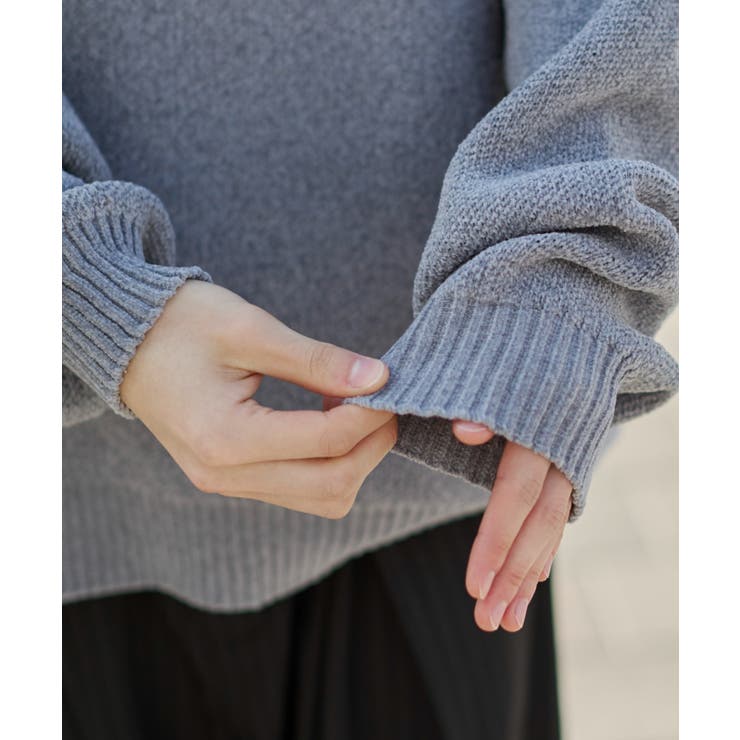 ベロアモールグラフィックプルオーバー | WEGO【MEN】 | 詳細画像12 