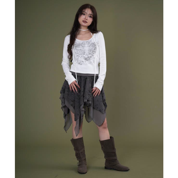 ダメージヘムスカート | WEGO【WOMEN】 | 詳細画像11 