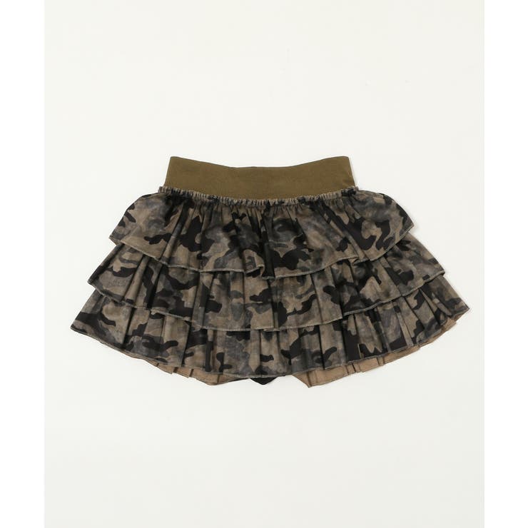 カモフラミニティアードスカパン | WEGO【WOMEN】 | 詳細画像8 