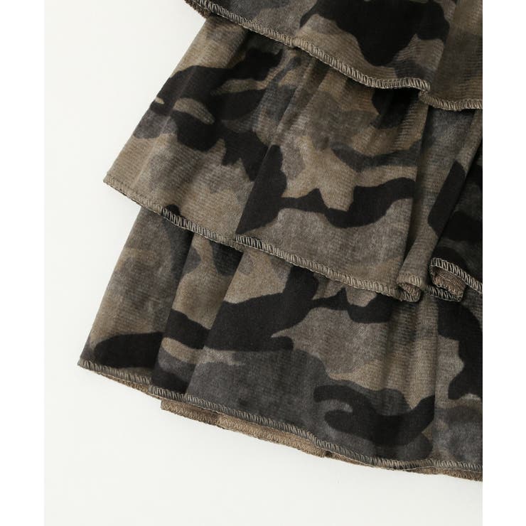 カモフラミニティアードスカパン | WEGO【WOMEN】 | 詳細画像10 