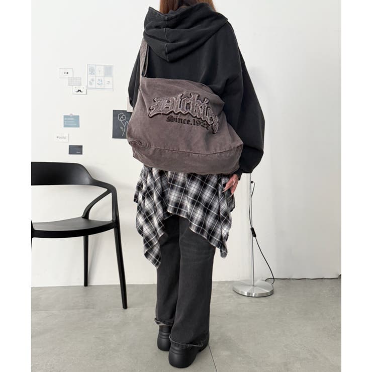 DickeisワッペンロゴBIGショルダー | WEGO【MEN】 | 詳細画像2 