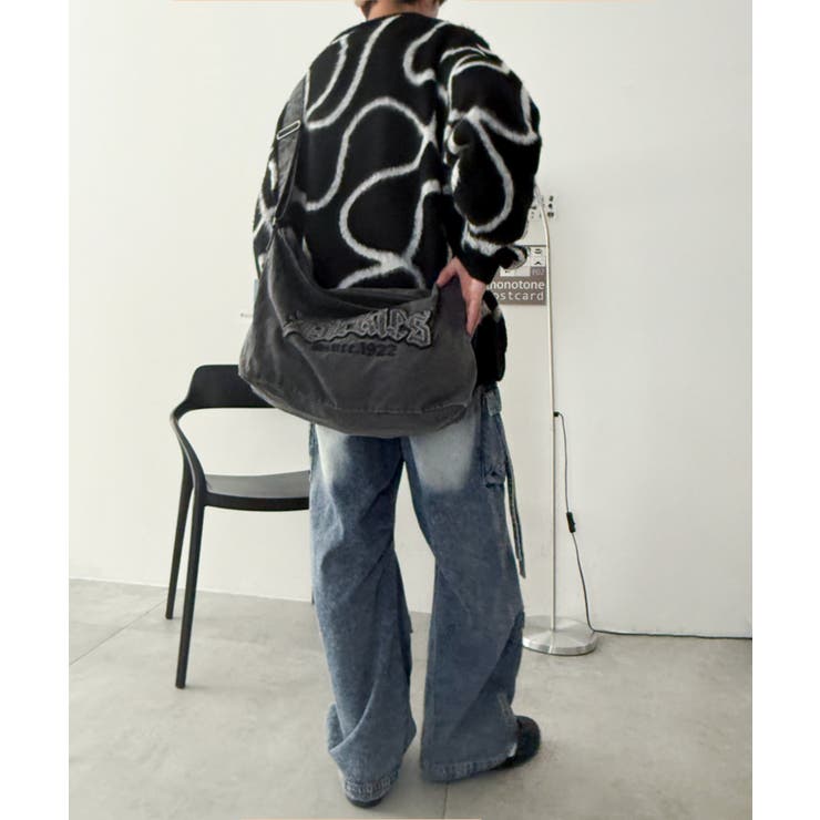 DickeisワッペンロゴBIGショルダー | WEGO【MEN】 | 詳細画像3 