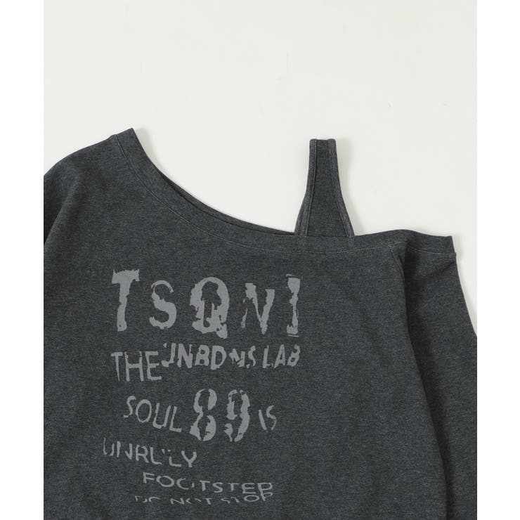 チェックヘムグラフィックワンショルダー | WEGO【WOMEN】 | 詳細画像12 