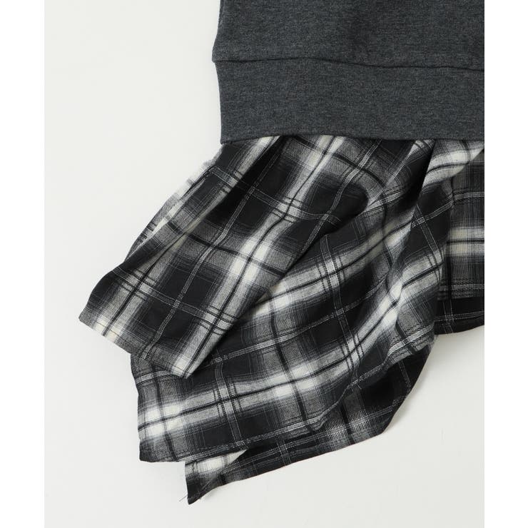 チェックヘムグラフィックワンショルダー | WEGO【WOMEN】 | 詳細画像15 