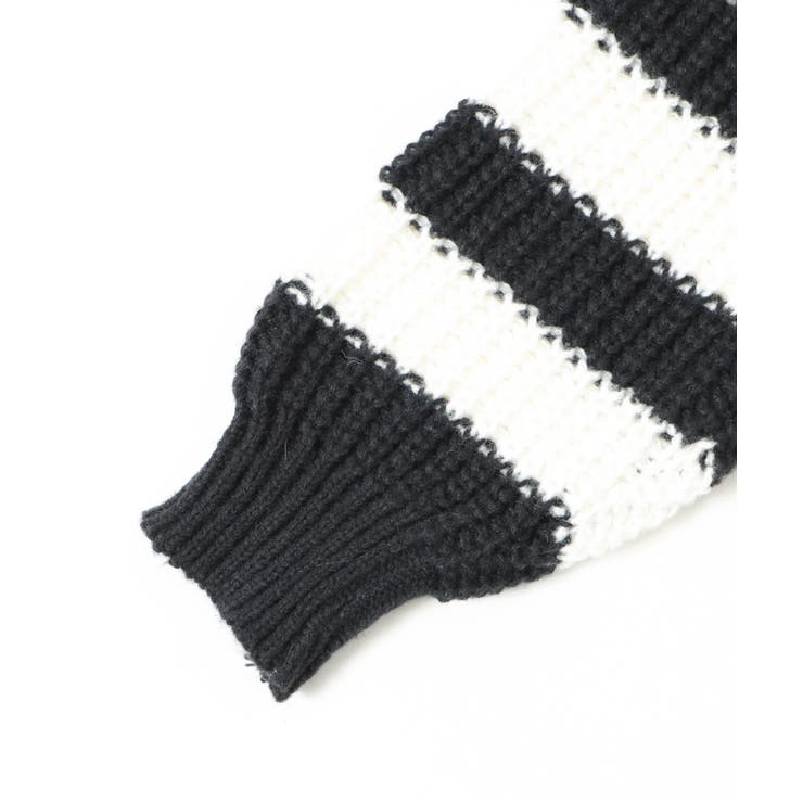 ダメージボーダーZIPニット | WEGO【WOMEN】 | 詳細画像12 