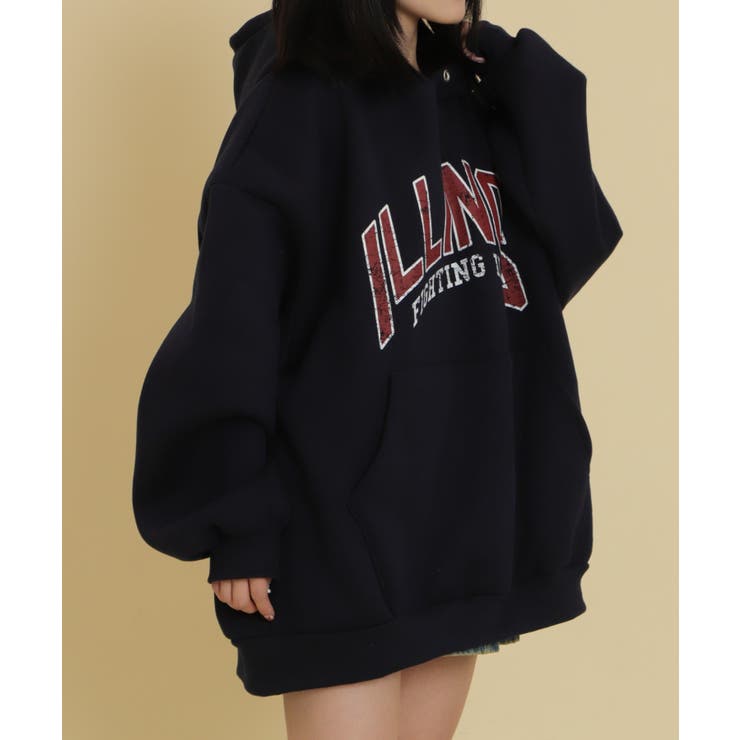 Illinoisビッグパーカー | WEGO【WOMEN】 | 詳細画像4 