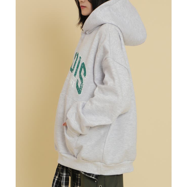 Illinoisビッグパーカー | WEGO【WOMEN】 | 詳細画像9 