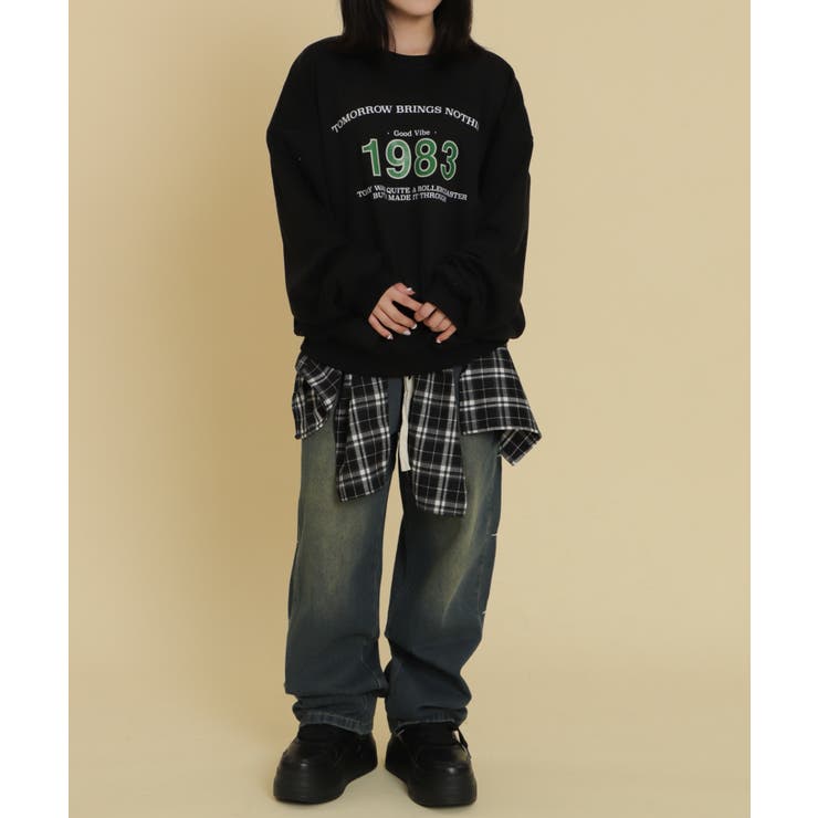 imperialeraロゴスウェット | WEGO【WOMEN】 | 詳細画像3 