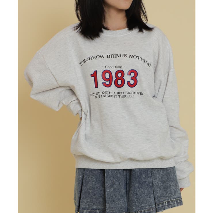 imperialeraロゴスウェット | WEGO【WOMEN】 | 詳細画像4 