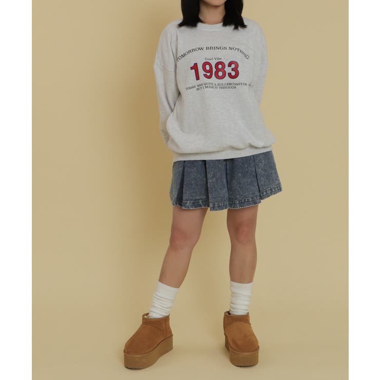 imperialeraロゴスウェット | WEGO【WOMEN】 | 詳細画像7 