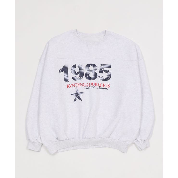 1985ロゴビッグスウェット | WEGO【WOMEN】 | 詳細画像10 