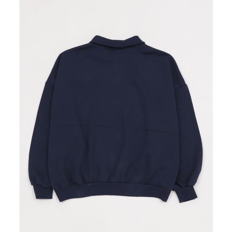 ハーフZIPカレッジビッグスウェット | WEGO【WOMEN】 | 詳細画像17 