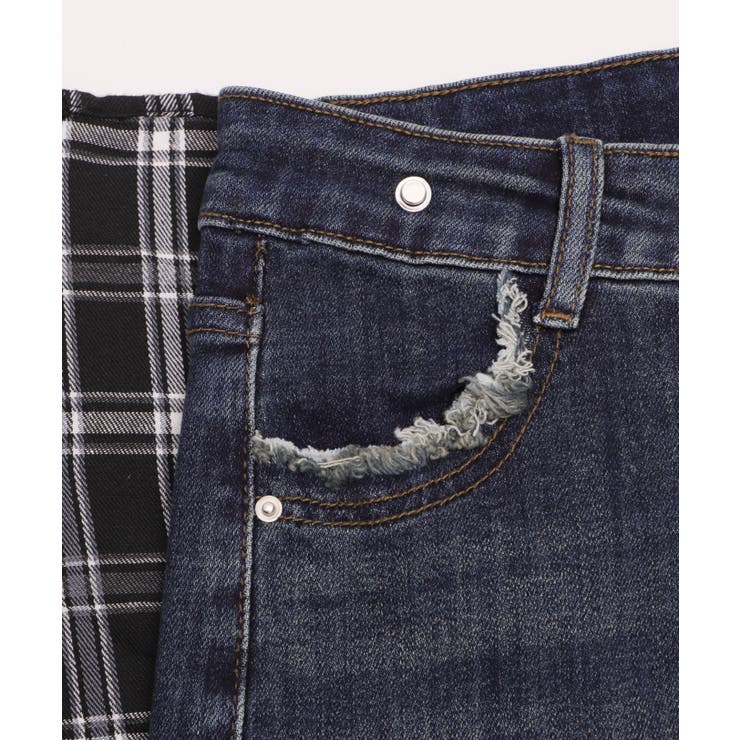 フェイクスリーブフレアデニム | WEGO【WOMEN】 | 詳細画像16 